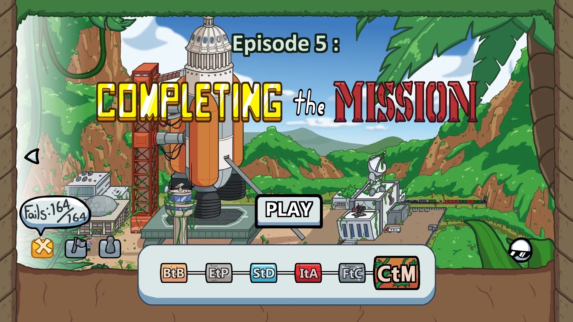 Completing the Mission. Henry Stickman completing the Mission. You have completed the game