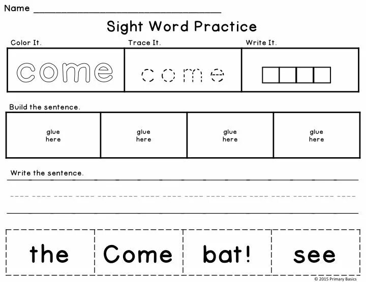 First came the word. Sight Words for Kids. Сайта Worksheets. Sight Words Worksheets for Kids. Kindergarten Sight Word sentence.