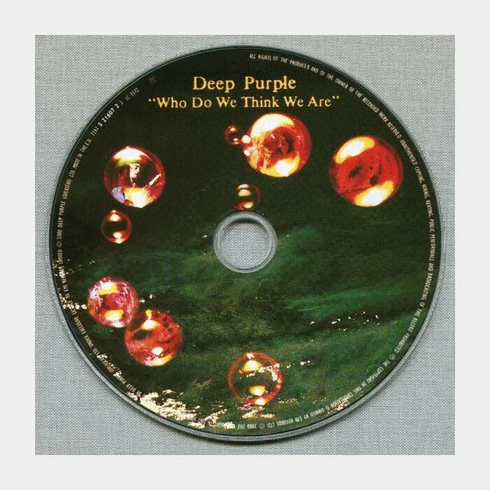 Deep purple who do we think