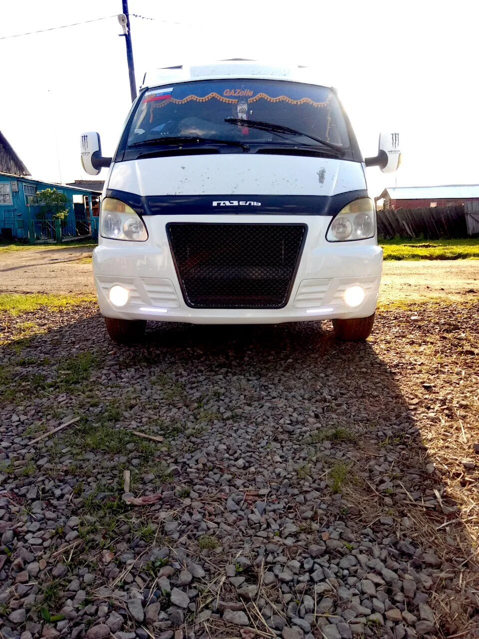 3499р Передний бампер Revolution ГАЗ Баргузин 2217 автобус, ГАЗель 3221, 3302, 2