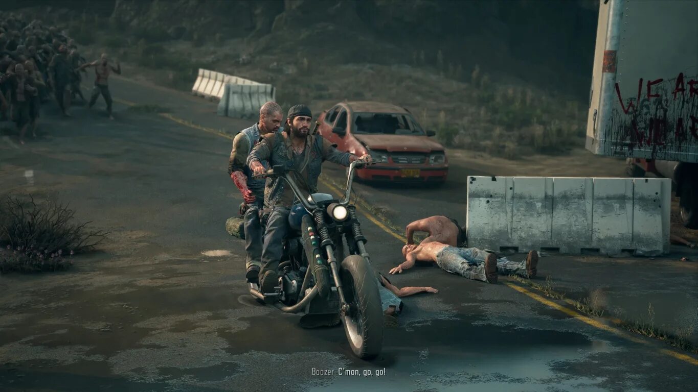 Days gone first. Days gone first