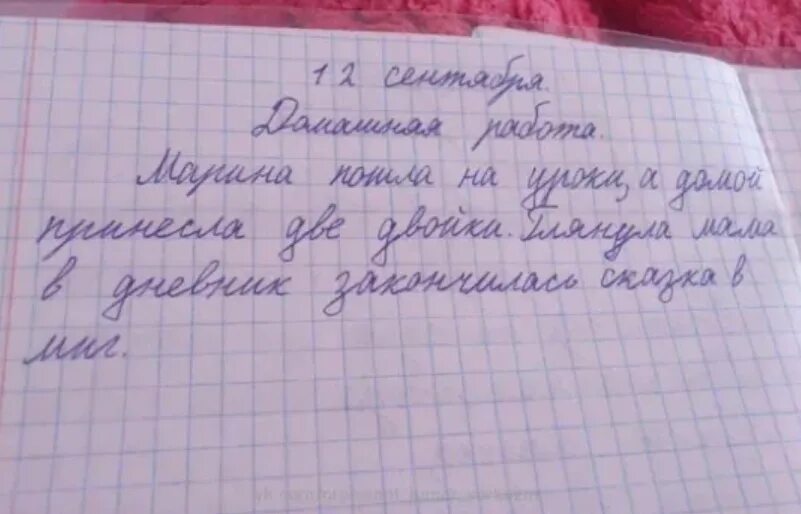 Напишите два разных по форме шутливых отзыва