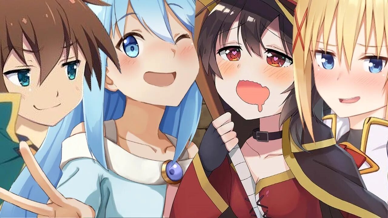 Konosuba 18 Аква и Казума. Коносуба 3 дата выхода серий