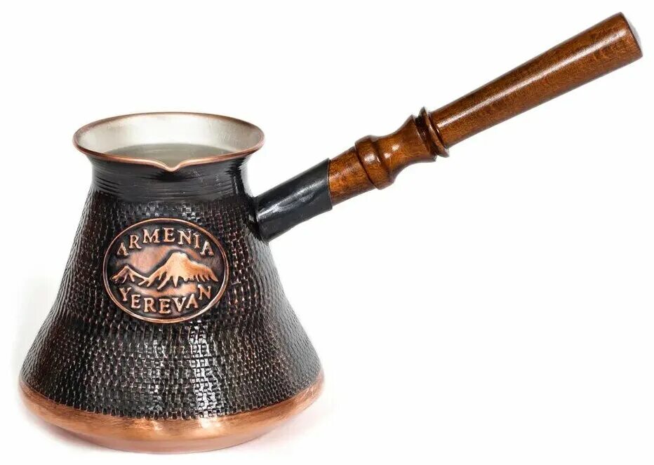 турка медная 400 мл. турка джезва. джезва арарат. турка джезва медная армения. армянская джезва.