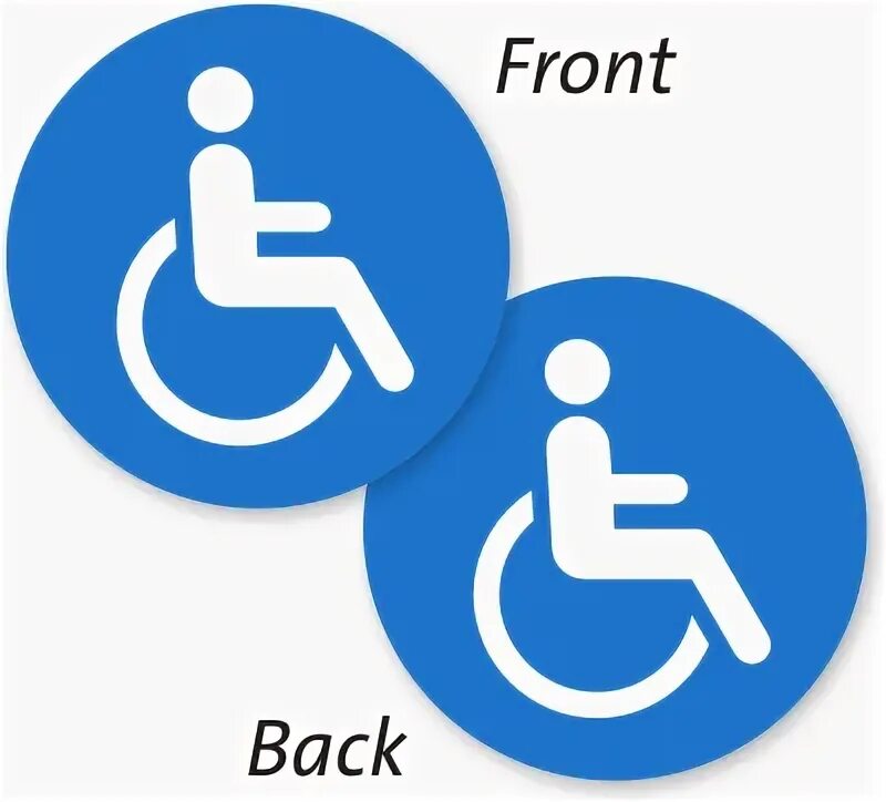 Disabled access. Accessibility door button lick disability people.