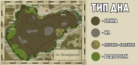 Карта дна рр4