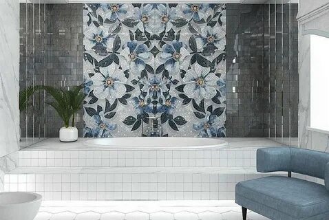 Синяя плитка kerama marazzi