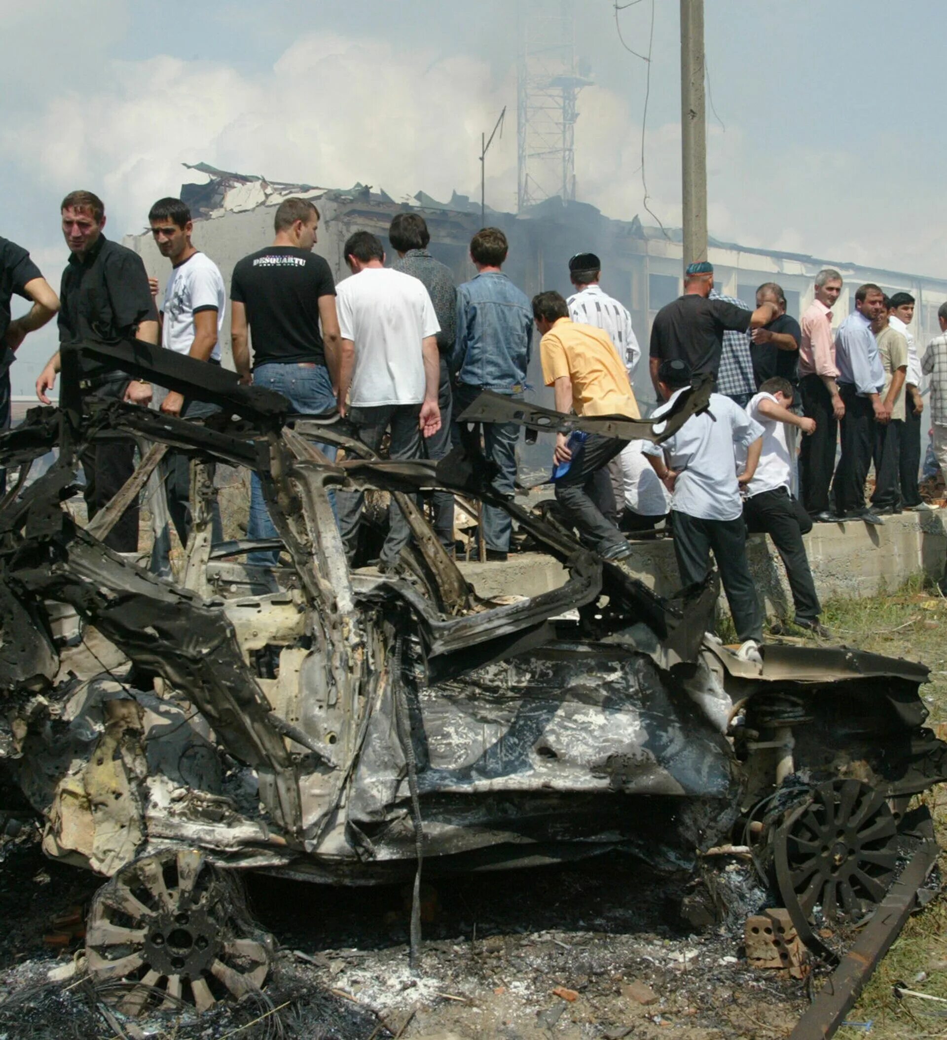 2009 Год Назрань теракт 17 августа.