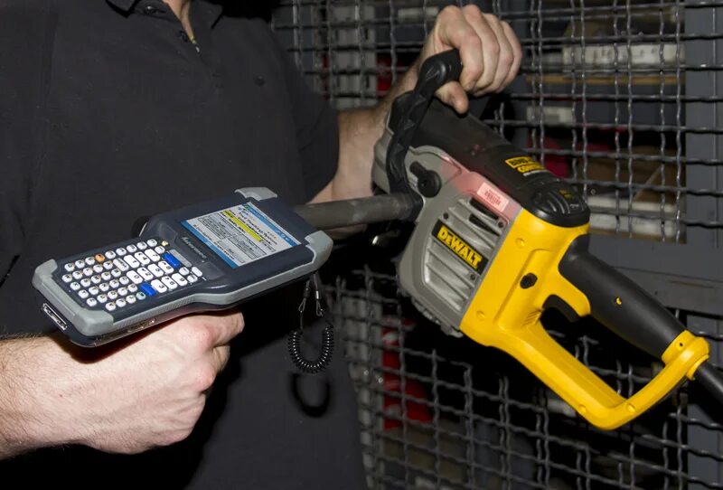 Tool tracking. Construction tool tracking system. scanner toolbox. toolcrib.