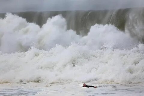 During storm