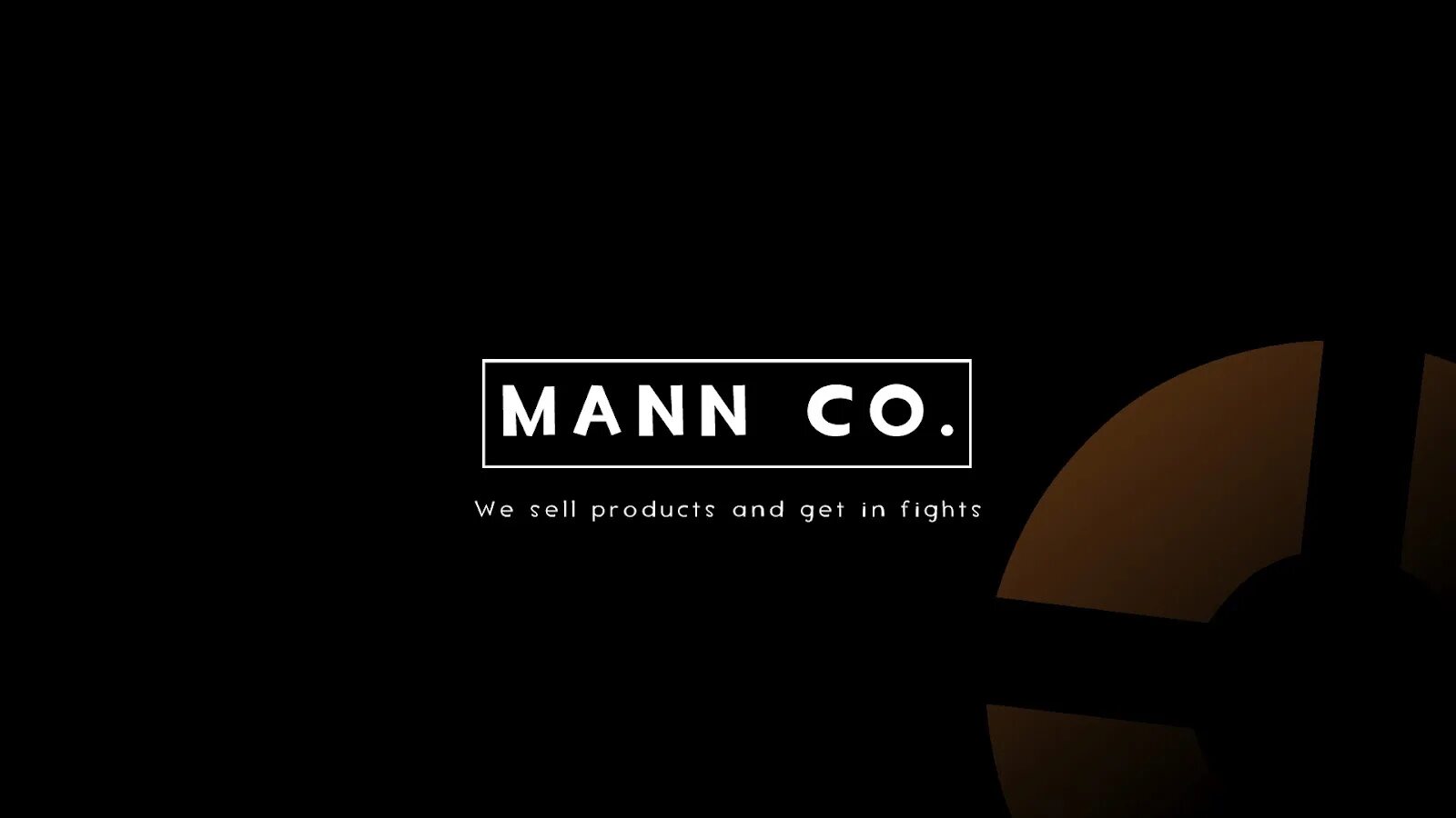 Манн. Mann co logo. Mann co no more. Powered by Mann co.