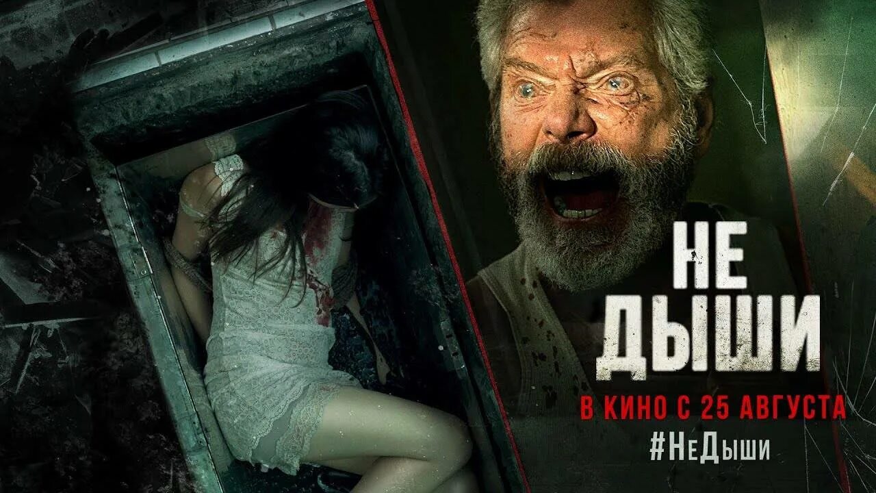 Не Дыши (2016, реж. Ф.Альварес). Не Дыши 2 Постер. Ужастик интернет