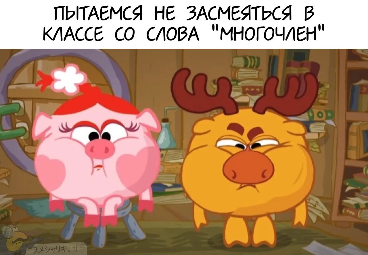 Мем смешариков смотришь. Мем смешариков смотришь