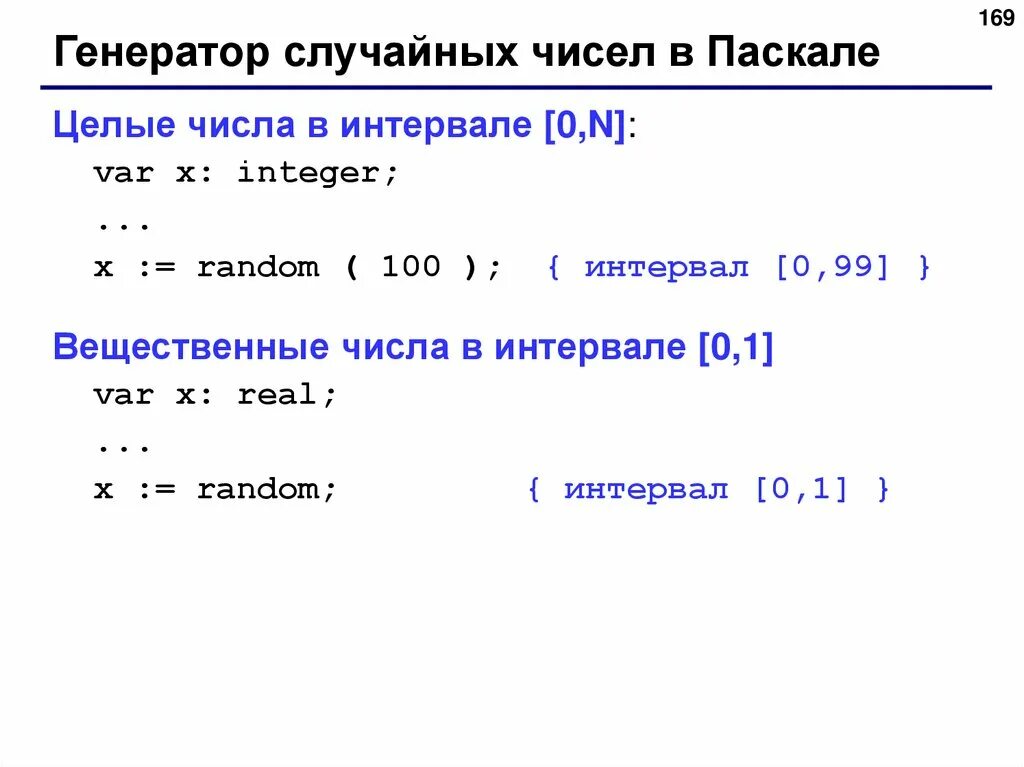 Целое число между 0 и 1. Вещественные числа в Паскале. Случайные числа в Паскале. Рандомные числа в Паскале. Целые числа в Паскале.