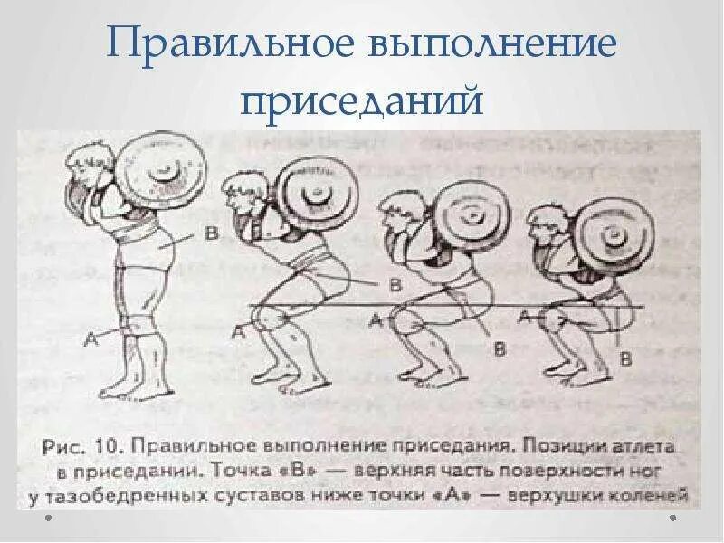 Техника выполнения приседа. Правильное выполнение приседаний. Приседания техника выполнения. Правильное положение рук при приседаниях. Присед со штангой техника схема.