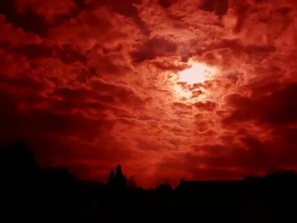 Blood sky
