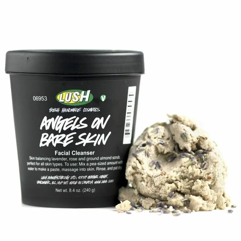 Lush ангел. Lush паста для волос. Lush скраб для тела. Facial Cleanser от lush.