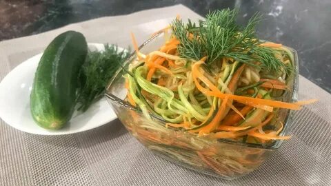 Кухня наизнанку огурцы салат