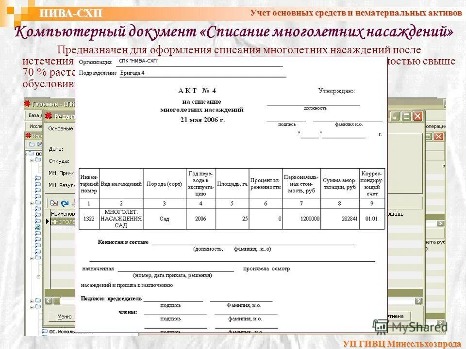 Списание пакетов. Акт на списание многолетних насаждений. Акт на списание многолетних растений. Причины списания многолетних насаждений. Акт о списании зеленых насаждений.