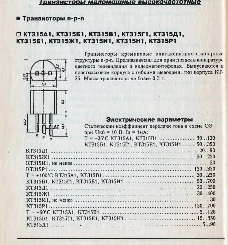 Транзистор кт315 маркировка на корпусе. Параметры транзистора кт315. Кт315 характеристики транзистора. Параметры транзистора кт315. Параметры транзисторов кт315 и кт361.
