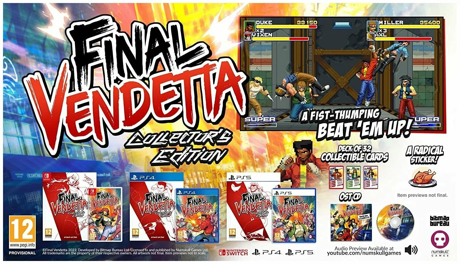 Final vendetta. Final vendetta игра. final vendetta switch. final vendetta collectors. игра final vendetta для ps5.