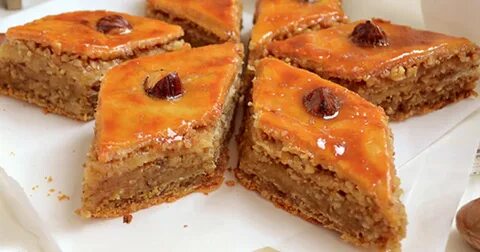 Пахлава рецепт азербайджанская с грецкими орехами
