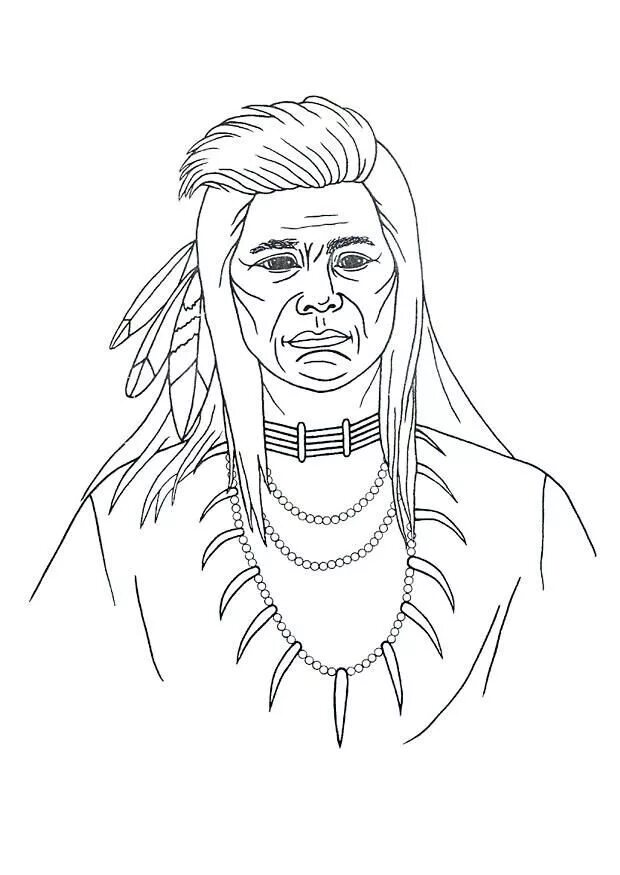 Команчи индейцы раскраска. Раскраска индейцев на лице. Индеец рисунок. Индеец карандашом.