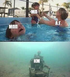 Шаблон мем тонет