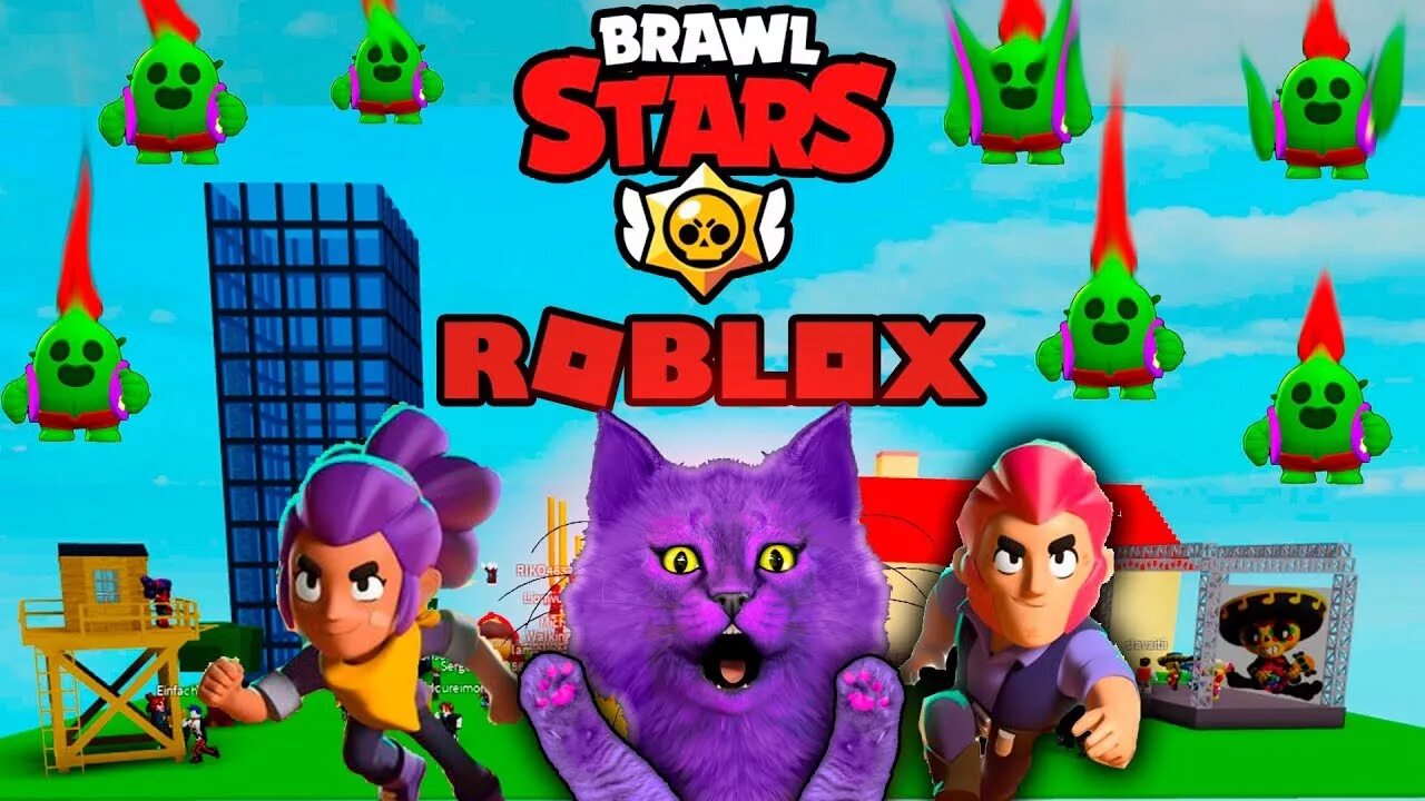 БРАВЛ старс в РОБЛОКСЕ. Браво старс и проблокс. РОБЛОКС Brawl Stars. Roblox Браво старс.