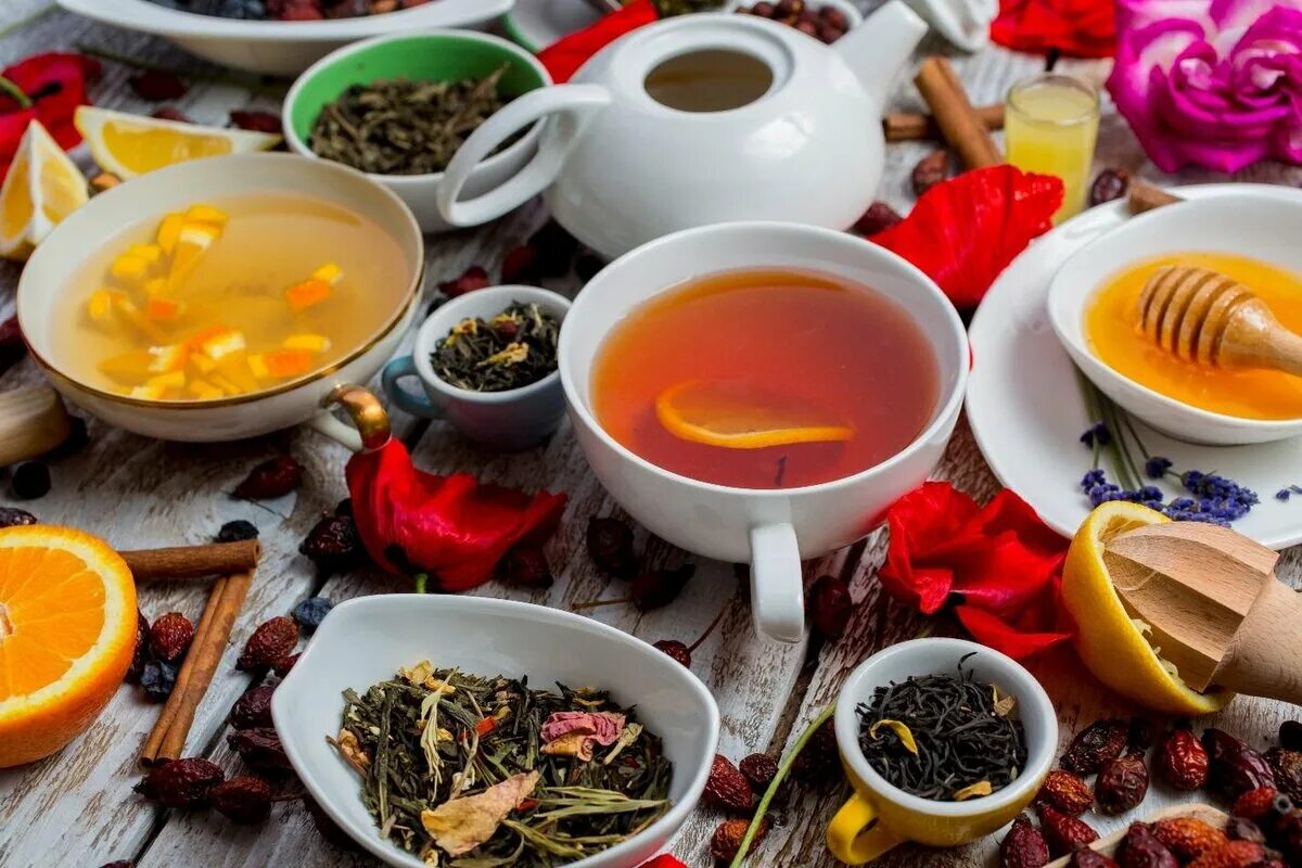 Чай напиток виды. Чай. Фруктовый чай. Разнообразный чай.