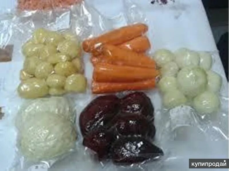 Как вакуумировать морковь
