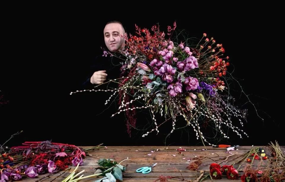 Араик галстян дизайнер. Известные флористы. Лерш флорист. Выставка флористики. Известные флористы.