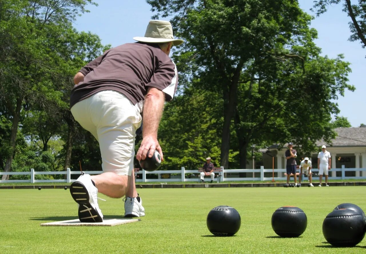 Bowls is described being a game