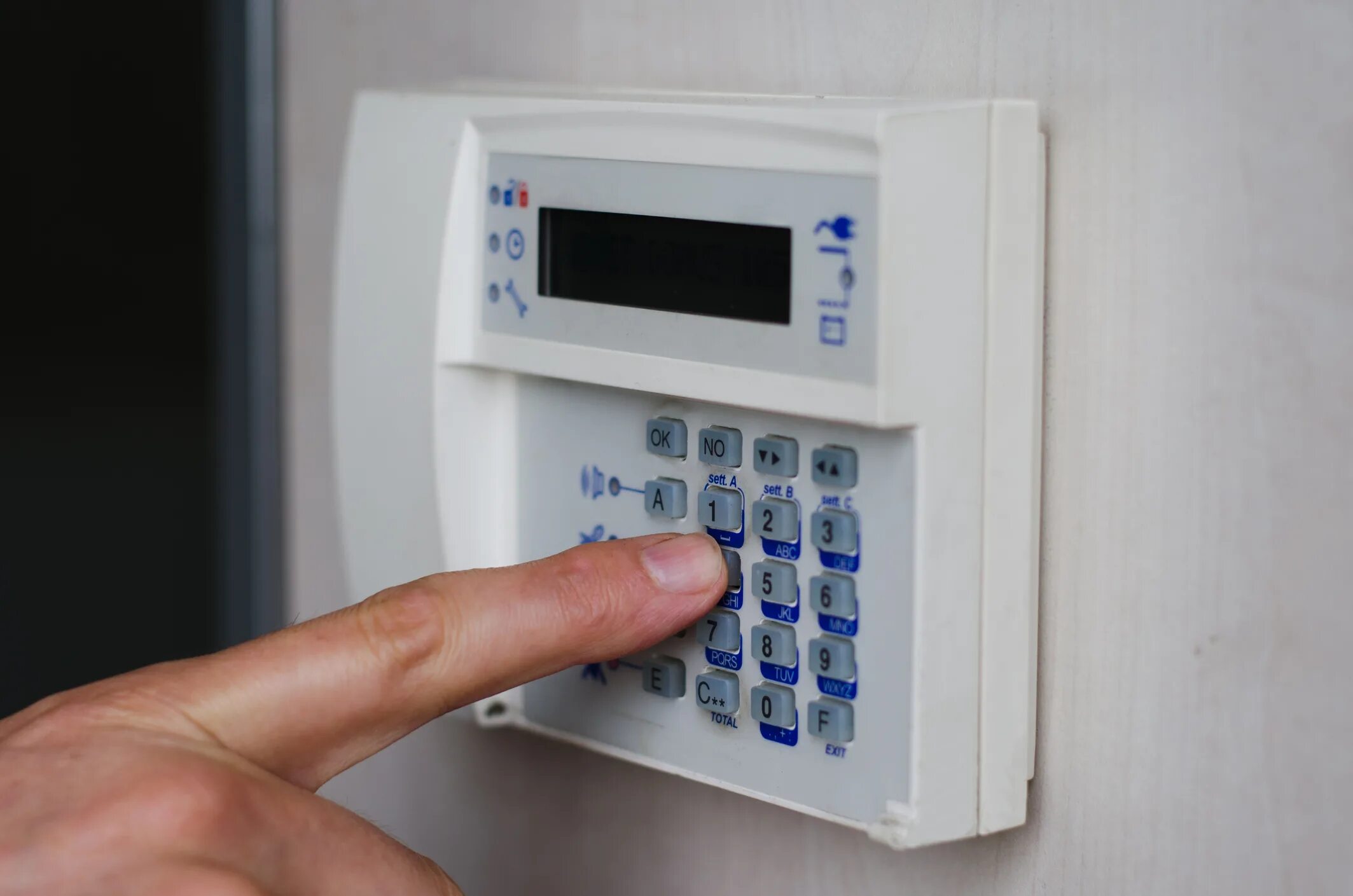 Alarm action