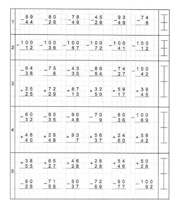Вычисления в столбик примеры. Математика сложение и вычитание в пределах 100 в столбик. Карточки 2 класс математика сложение и вычитание в столбик. Тренажёр сложение и вычитание столбиком 2 класс школа России. Тренажер по математике 2 класс примеры в столбик.