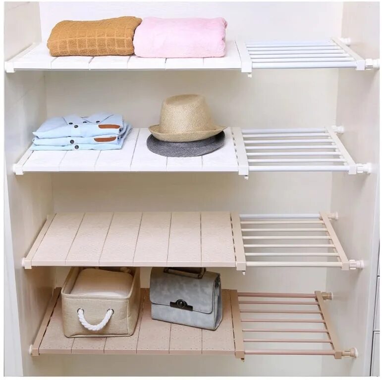 Купить раздвижную полку. Раздвижная полка Closet Storage Rack. Полки в шкаф. Шкаф и полька. Шкаф с полочками.