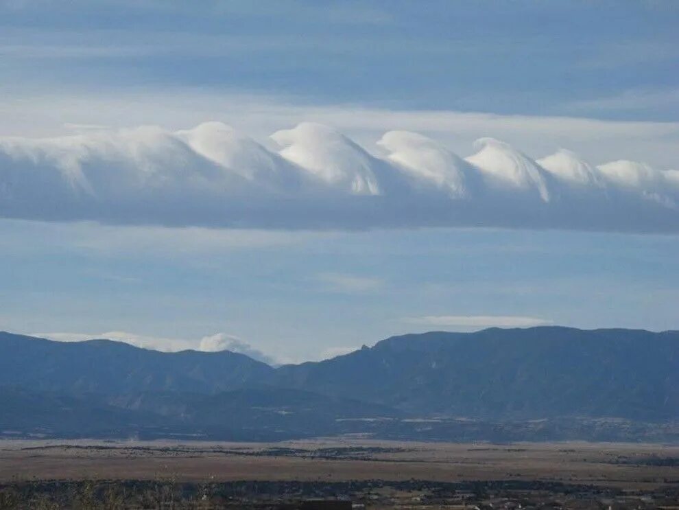 Clouds rolling