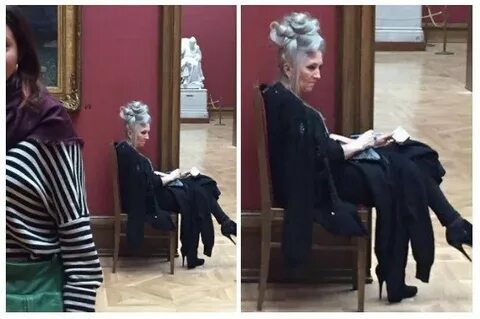 На выставке ван гога я главный экспонат