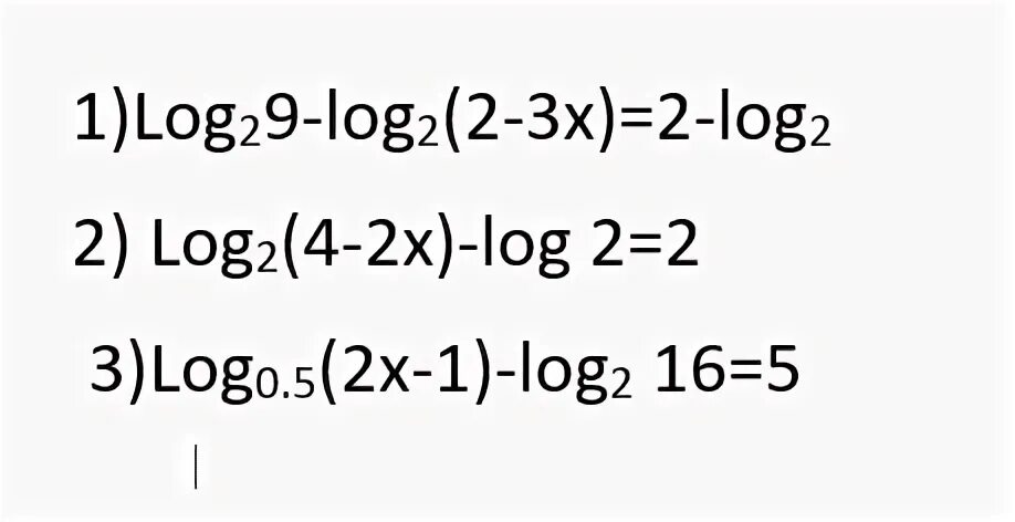 Log0 5 0 2 log0 5 4