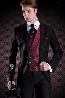 New Design Latest Coat Pant Designs Black Double Breasted Italian Pattern Custom