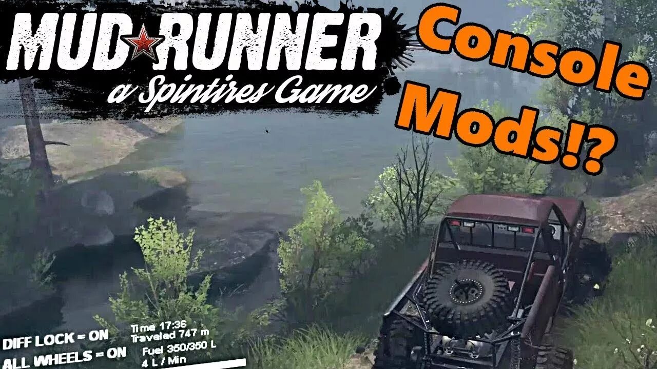 Could not load config mudrunner