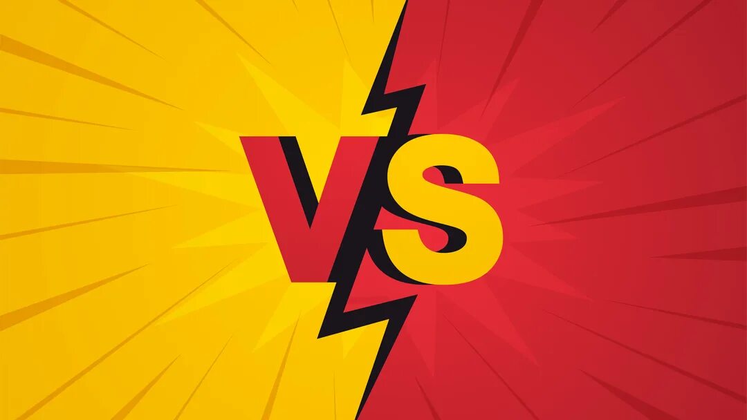 The vs that