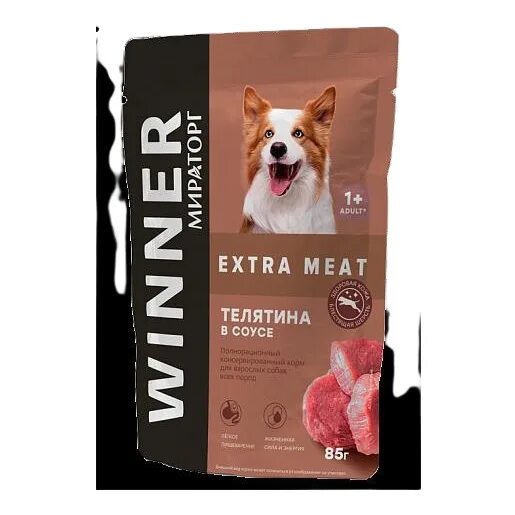 Сухой корм winner Extra meat. Winner Extra meat влажный корм для взрослых собак. Виннер корм для собак Мираторг. Мираторг winner Extra meat для собак.