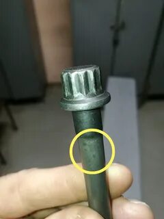 Открутить болты гбц
