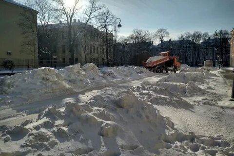 Снег назад