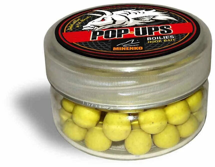 Бойлы Миненко. Минибойла Pop-up плавающие. Бойлы плавающие Dynamite Baits Fluro Pineapple & Banana 10мм 40 г (ананас и банан). Бойлы плавающие Minenko Yellow flavor Pop-up 8мм.