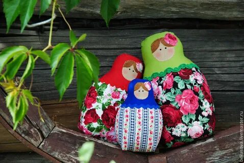 Мягкая игрушка матрешка