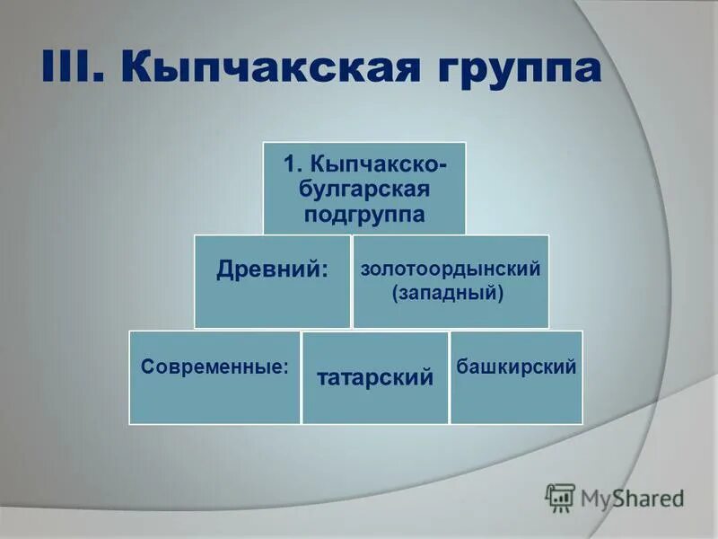 Тюркская группа языков относится к