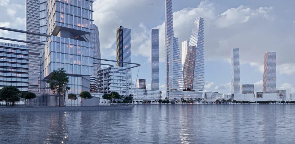 Проект девелопмент москва сити Panorama: Dom Dau, real estate development, Москва, Пресненская набережная, 6, с