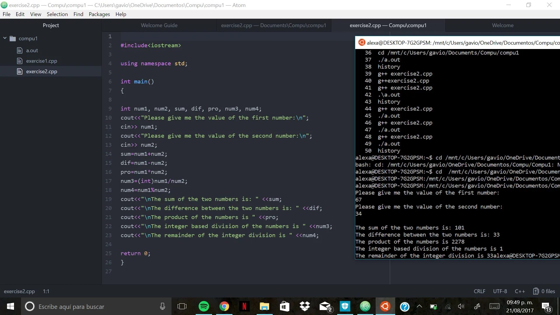 Cpp doc. INT num1 = number /100; INT num2 = number / 10; INT num3 = number % 10; вывести второе число. Cpp remainder Division. Num1, num2, num3 = INT(input()), INT(input()), INT(input()). INT num = 2.